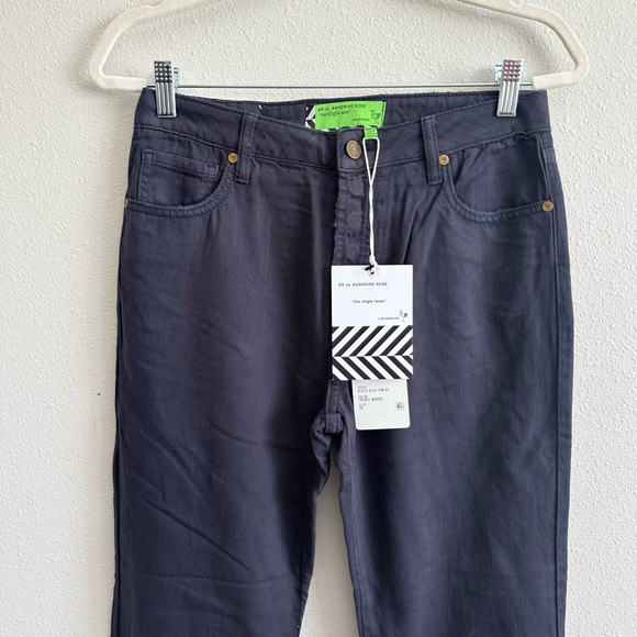 NWT Sandrine Rose Relaxed Fit Jeans in French Worker - Picture 6 of 11